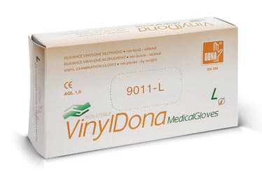 Vinylové jednorázové rukavice VinylDona